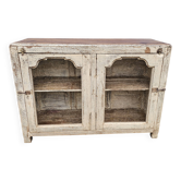 Ancien buffet vitré en teck