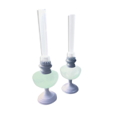 Lot de deux lampes à pétrole neuves