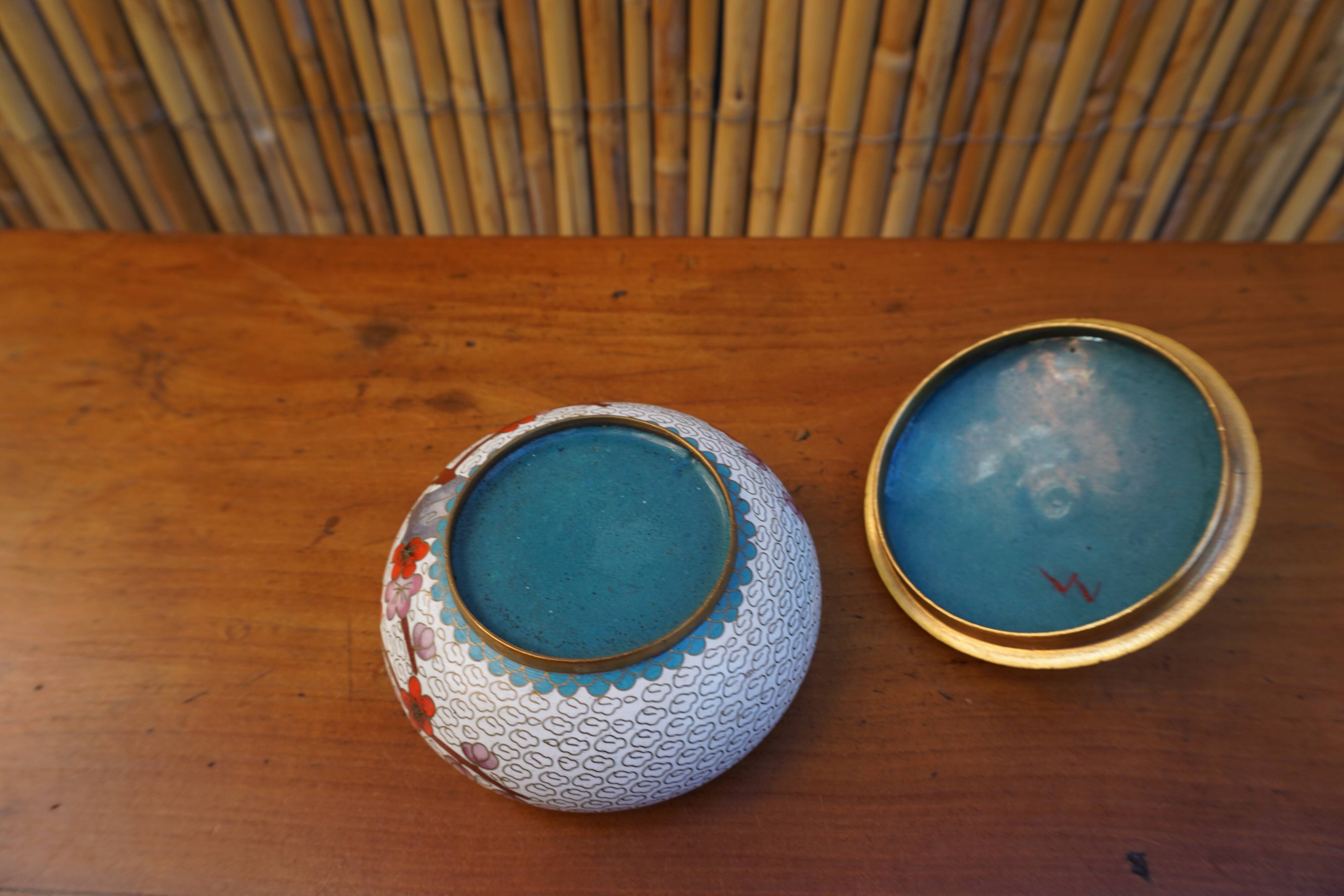 1970s cloisonné box