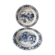 Deux assiettes anciennes en porcelaine de Gien France
