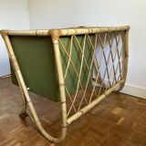 Rattan desk