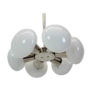 Mid-century chandelier/ Kamenický Šenov, 1970's.