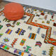 Handmade moroccan berber carpet 253 x 160 cm
