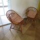 Fauteuils en rotin pour enfants, années 80