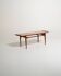 Teak coffee table by Tove & Edvard Kind-Larsen, Denmark, 1960s.