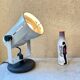 Paire de lampe spot à poser lita France vintage années 70 fonte d’aluminium