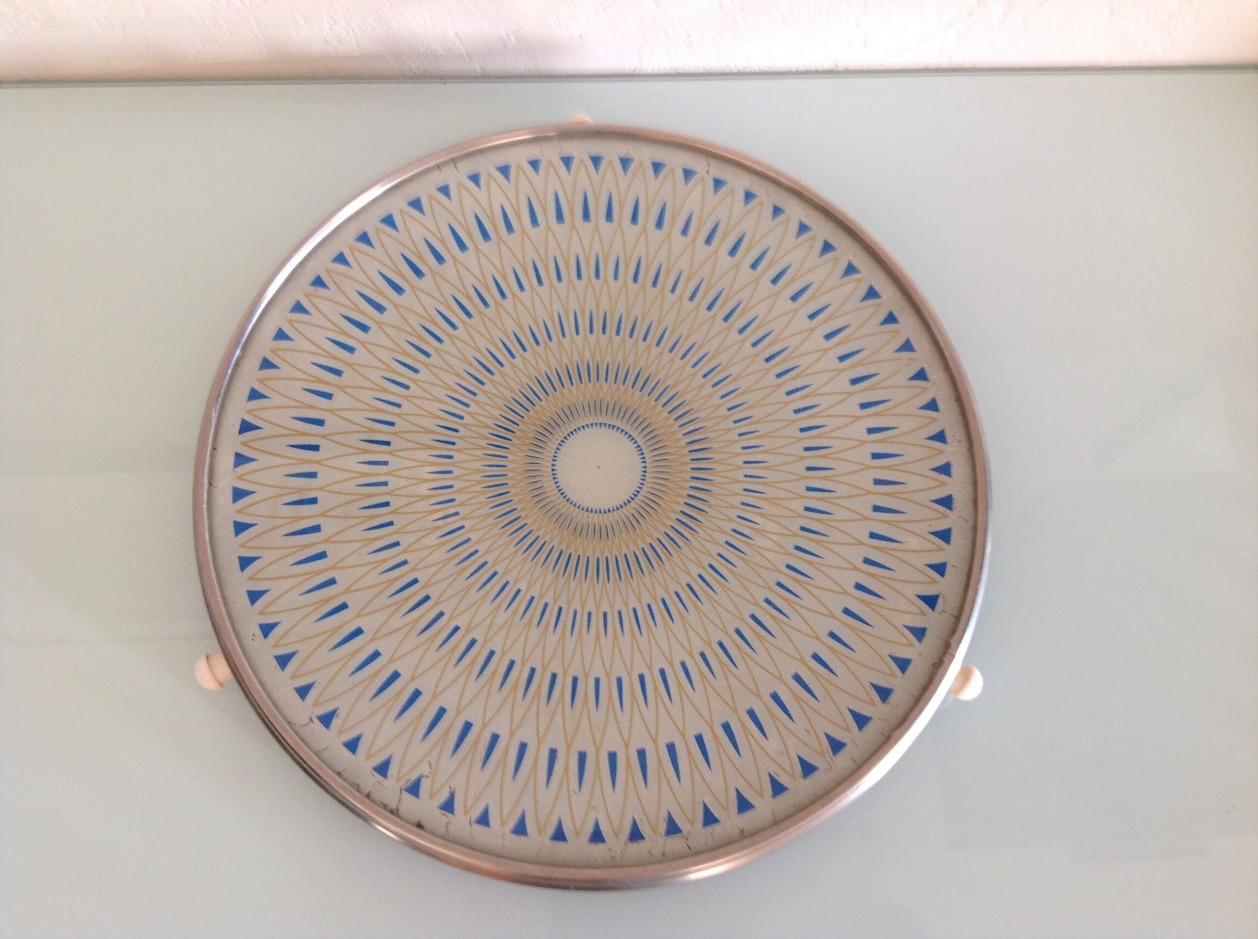 Cake or pie tray / vintage 60s-70s