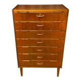 Tall chest of drawers, Denmark, 1950s.