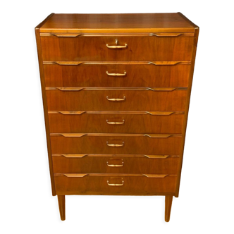 Tall chest of drawers, Denmark, 1950s.