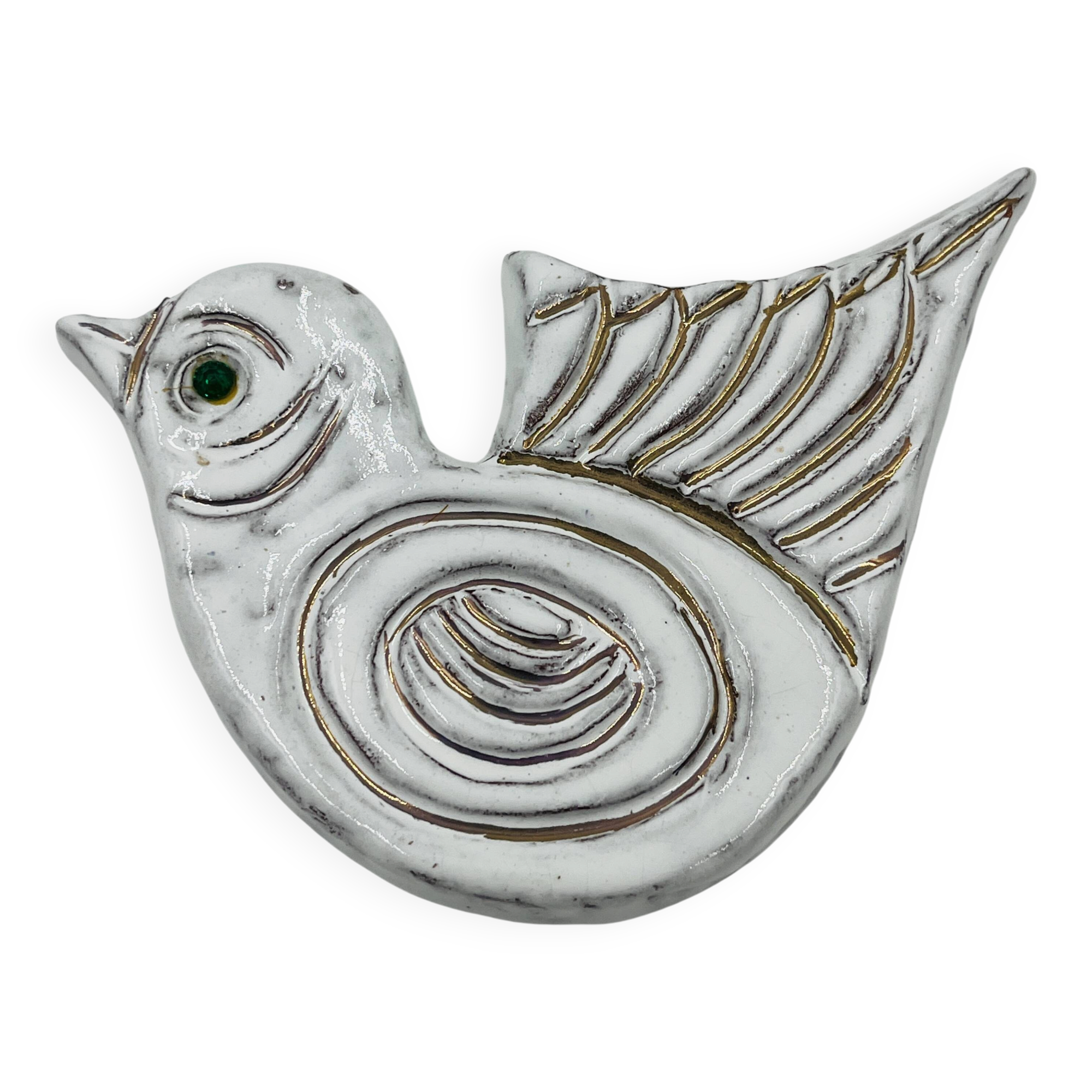 Oiseau céramique Monique Detry - Moderniste