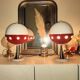 Paire de lampes Space âge cocci ball