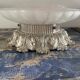Art Deco ceiling lamp in white opaline