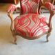 19th century Voltaire walnut armchair