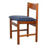 Set of 6 Dining Chairs by White and Newton in dark blue upholstery