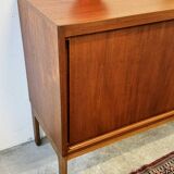 Teak Lowboard Chest of Drawers, Denmark 1960s/1970s, Mid-C, Vintage