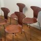 Ensemble de 4 chaises Mosquito par Arne Jacobsen pour Fritz Hansen
