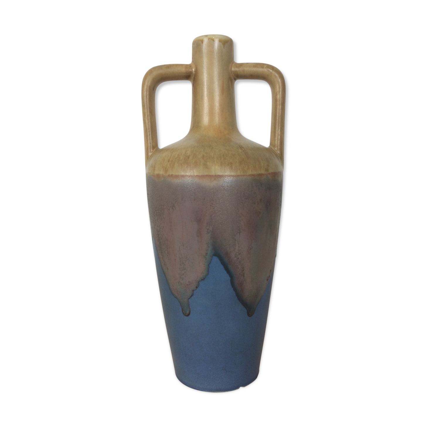 Fournier Demars ceramic vase from Saint Amand