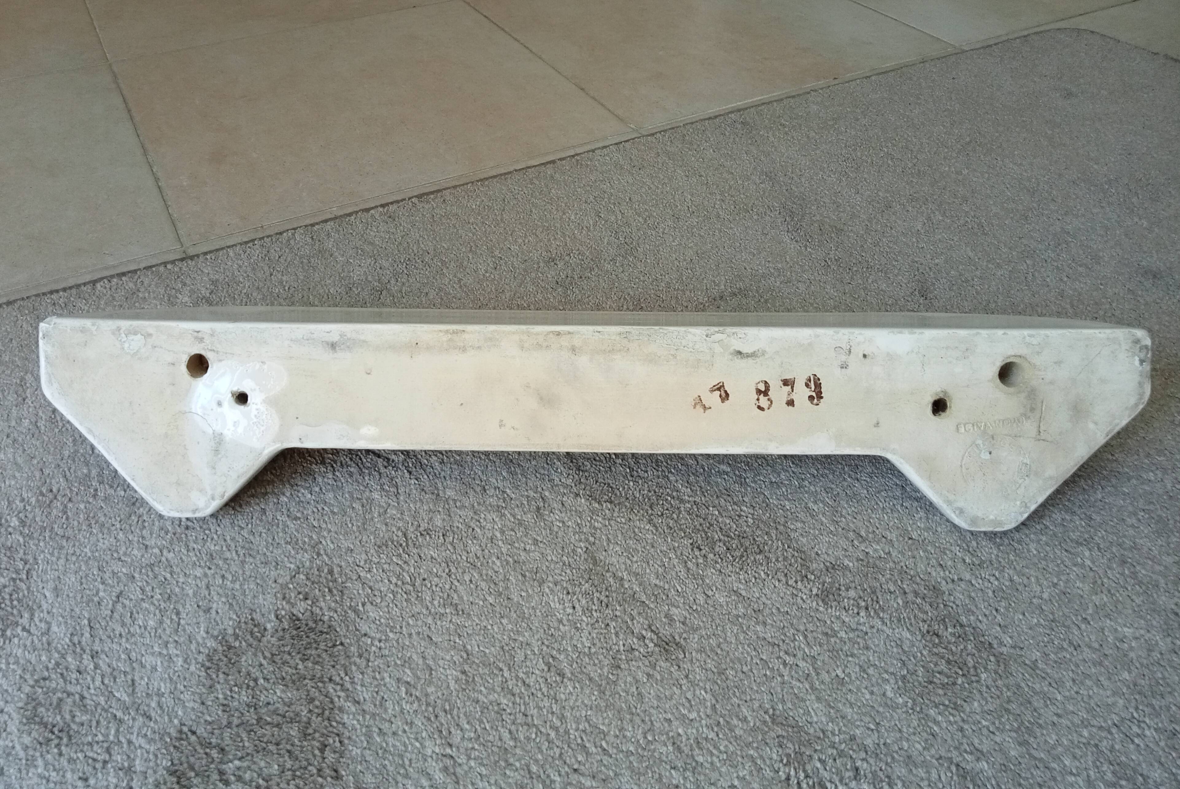 Vintage wall shelf from Lyon Vaise, Art Deco 1930 in ceramic.