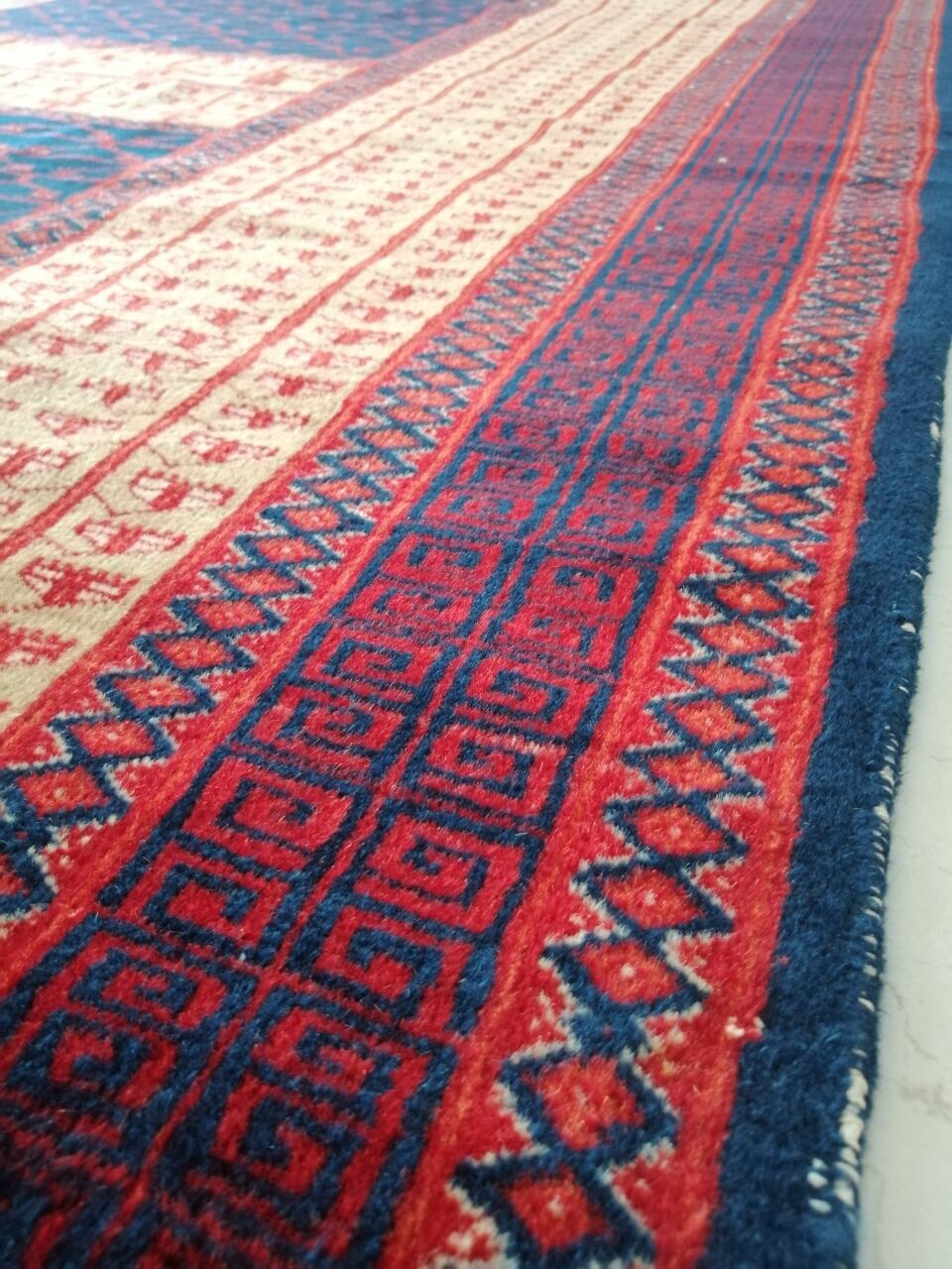 Vintage pakistan bukhara carpet  220x300cm
