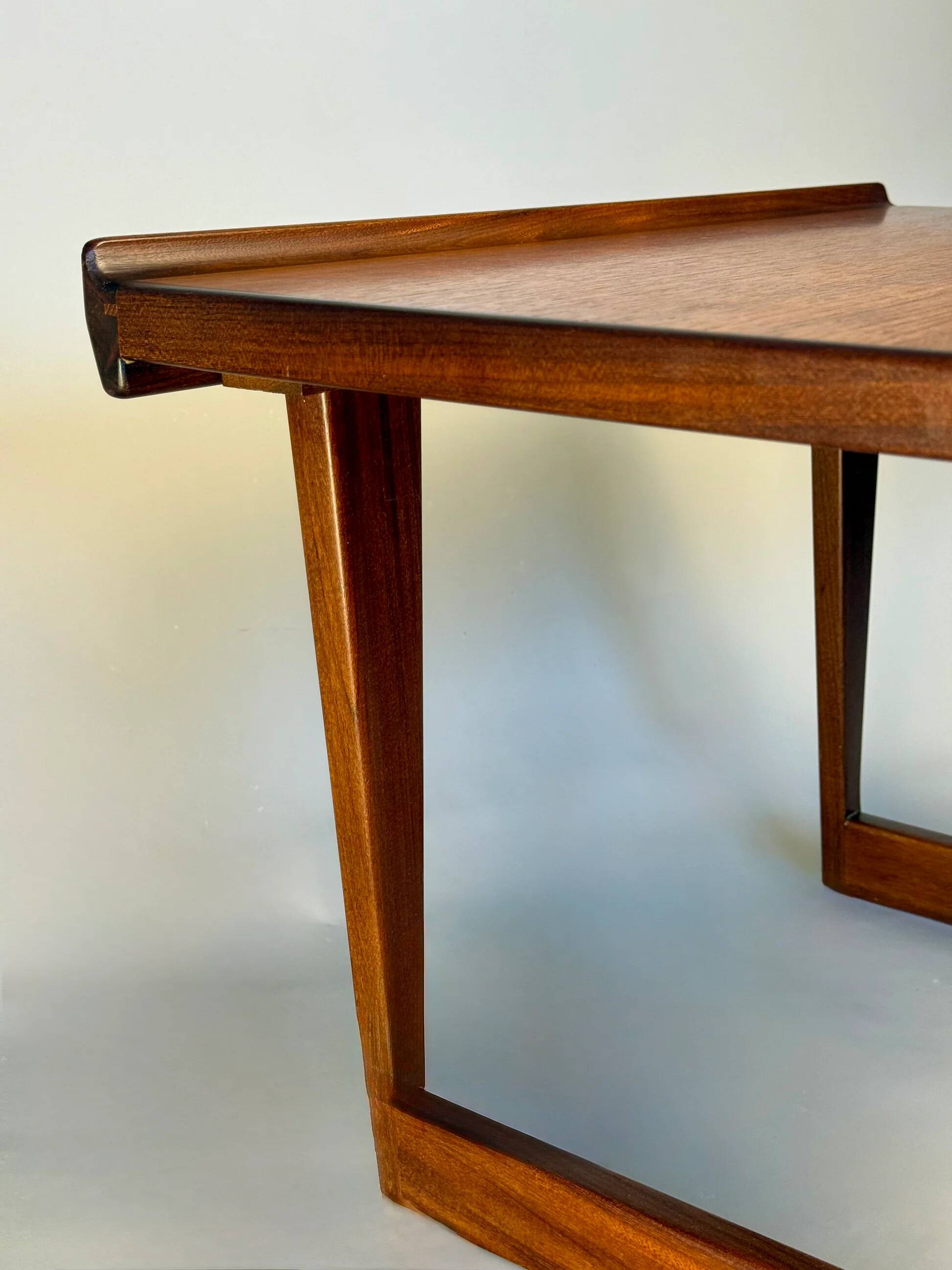Table basse Lovig, Danemark, 1967, design scandinave