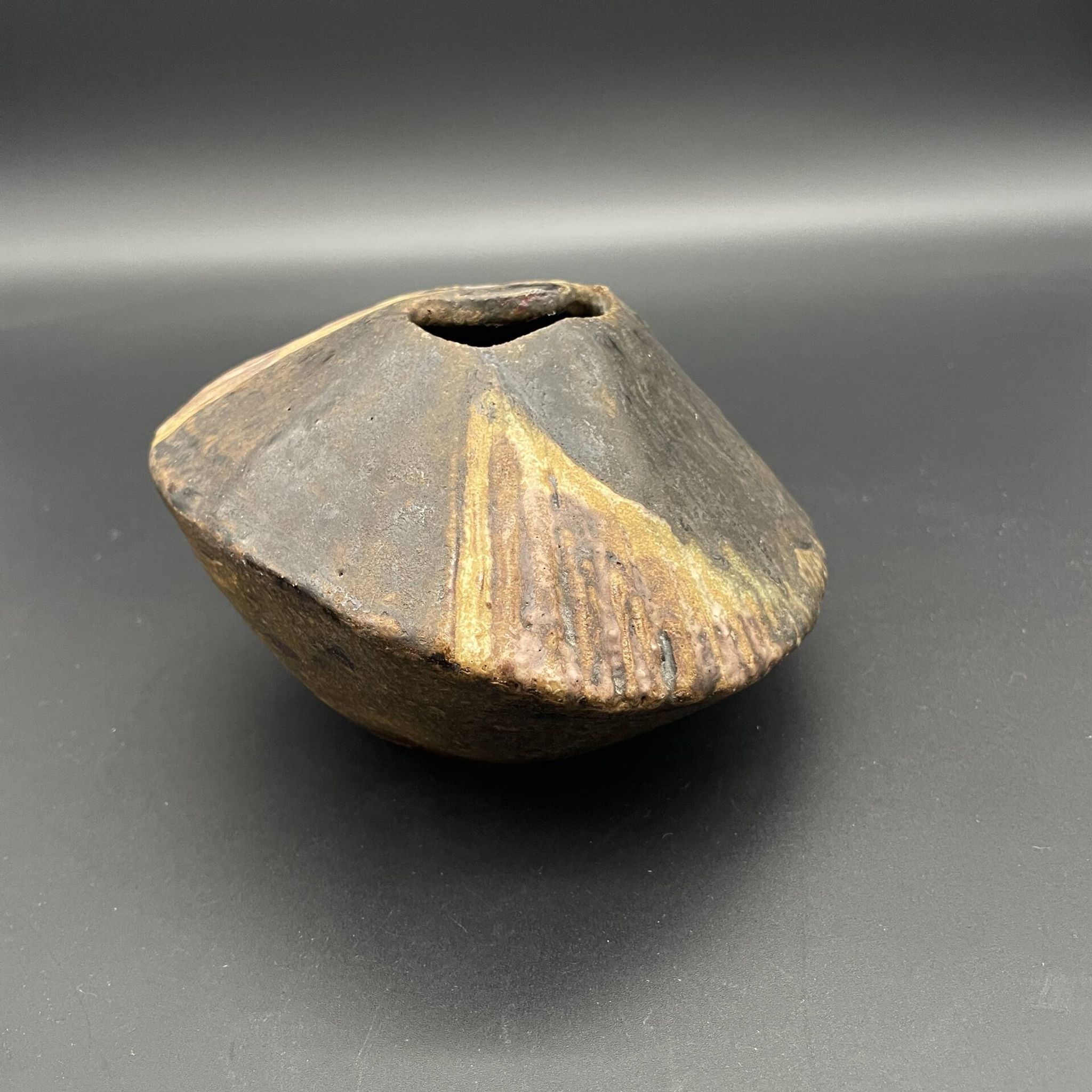 Vase sculptural en céramique Helmut Schäffenacker V27, Allemagne