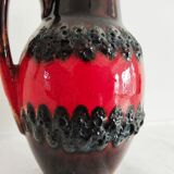 Vase West Germany Scheurich Fat Lava