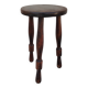 Small vintage plant stand, old wooden tripod