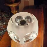 Glass table lamp by Peill and Putzler, 1970s