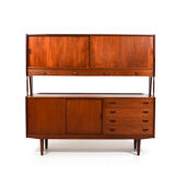Fine Danish Top Cabinet / Sideboard in Teak 1950s