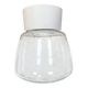 Vintage White Porcelain Ceiling Light, 1970s
