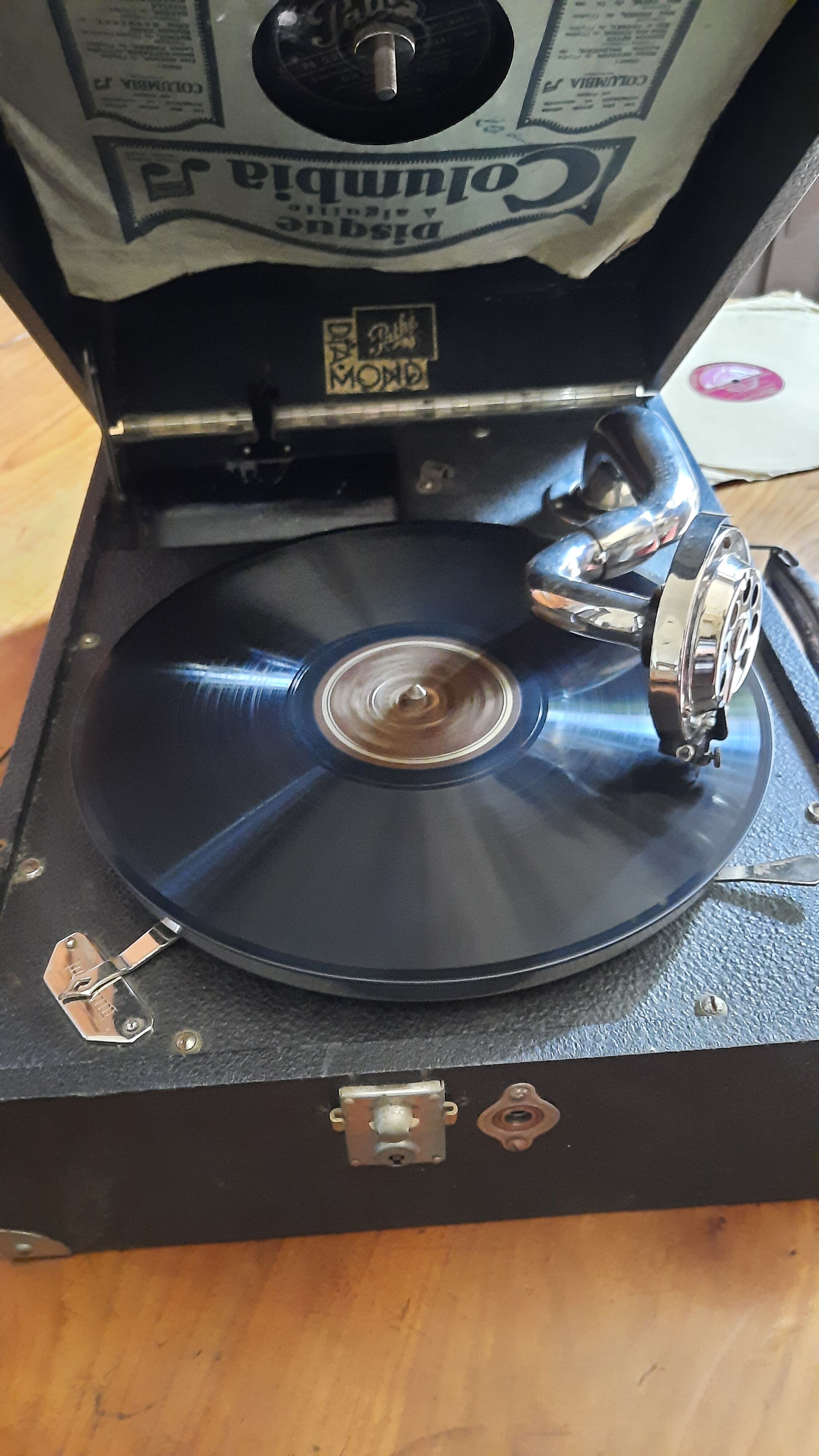 Gramophone Pathe diamond