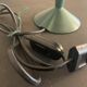 English green lamp Miss Sissi de Flos, design Philippe Starck