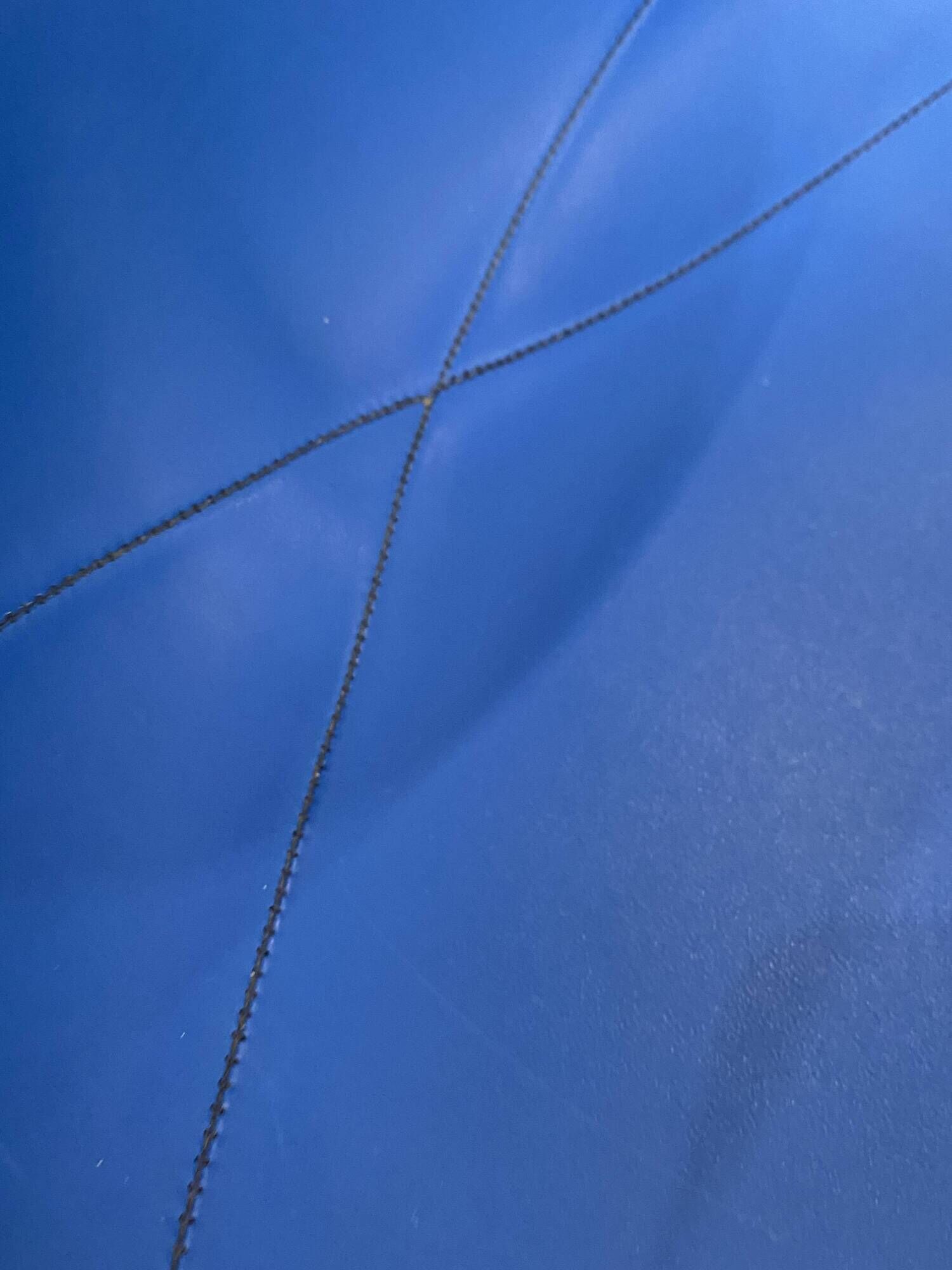 Eames Herman Miller vintage 70 blue vinyl fiberglass DSX chair