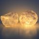 "Dora" stone lamps, created by André Cazenave for Atelier A.