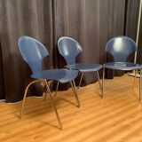 Set of three Kusch+Co chairs, Germany, 1980s