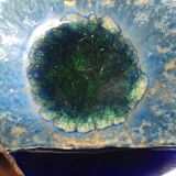 Modernist trinket bowl in enamelled terracotta