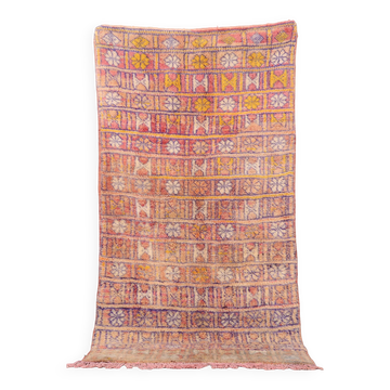 Vintage Moroccan Runner Rug 116 x 231 cm - Authentic Berber Rug - Handmade