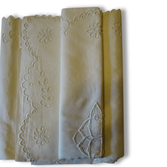 Very beautiful cloth embroidered hand Monogram