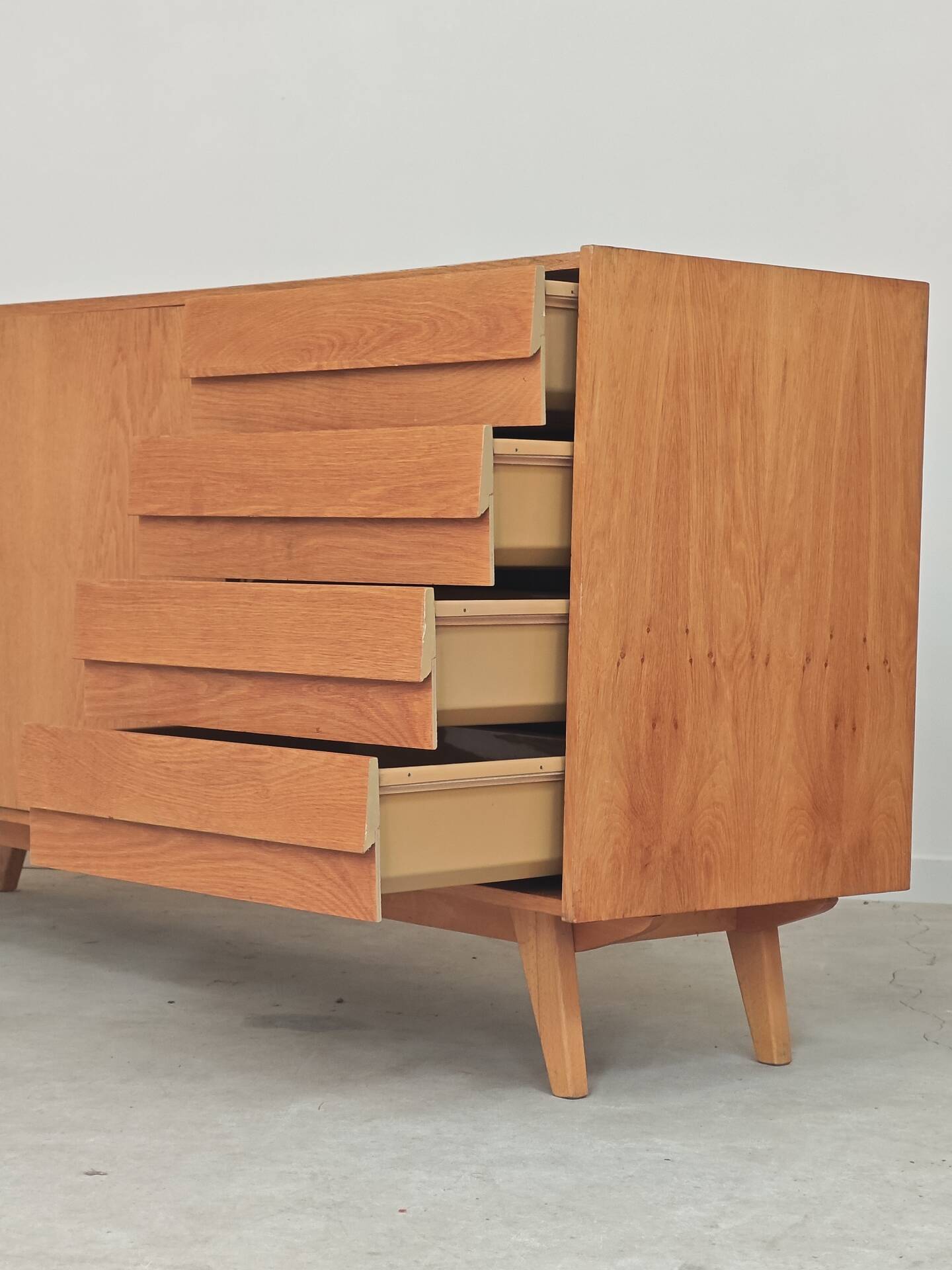 Enfilade U460 light wood by Jiri Jiroutek for Interier Praha 1960