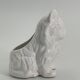 Cache pot ceramique vintage en forme de chat