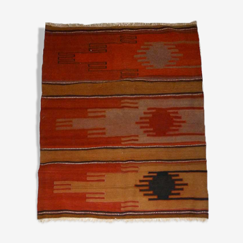 Handmade persian kilim n.161 118x106cm