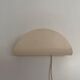 Set of three cream metal wall lights by Nordlux, 1980s, Sweden.