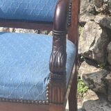 Pair of Empire Period Dolphin Armchairs