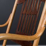 Antique Jacob & Josef Kohn Rocking Chair | Art Nouveau Design, Bentwood,