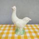 Twentieth polychrome earthenware hen