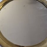 Vintage Moroccan mirror, round, 36 cm