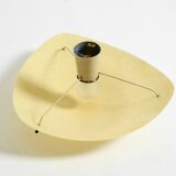 Beautiful, rare mid-century modern fiberglass ceiling lamp