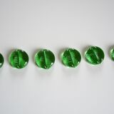 Pukeberg glass knife holders, Sweden 60's