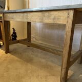 Zinc plated table