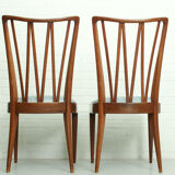 Two Dining Chairs designed by Abraham A. Patijn for Zijlstra Furniture, The Netherlands 1960s